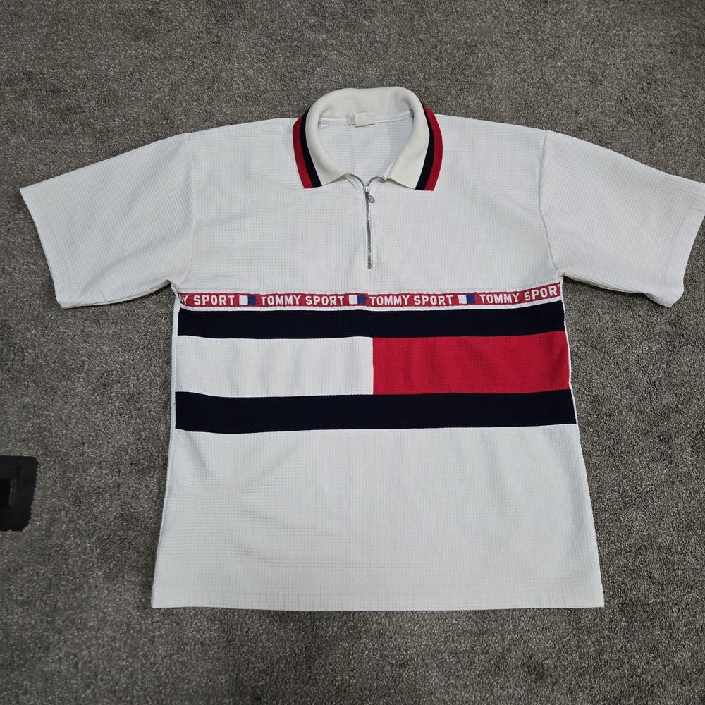 Vintage Tommy Hilfiger Sport Short Sleeve Polo Shirt